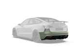 Robot Craftsman "Crypton"  Rear Bumper & Rear Diffuser For Tesla Model 3